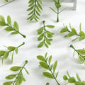 100/200Pcs Artificial Leaves UV Protection – Wedding Party Decor Artificial Decorative Leaves Babs light green 200pcs