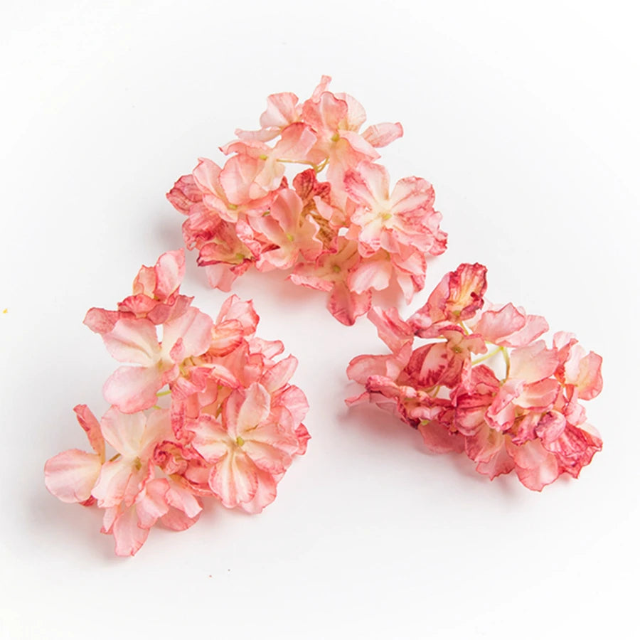 Silk Hydrangea Artificial Flowers – Wedding & Home Decor Artificial Silk Flowers Babs Color 8 30pcs