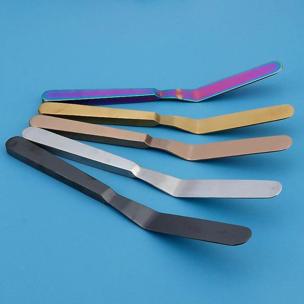 Stainless Steel Butter Scraper & Cake Icing Spatula 8 Inch Cake Icing Spatula Babs