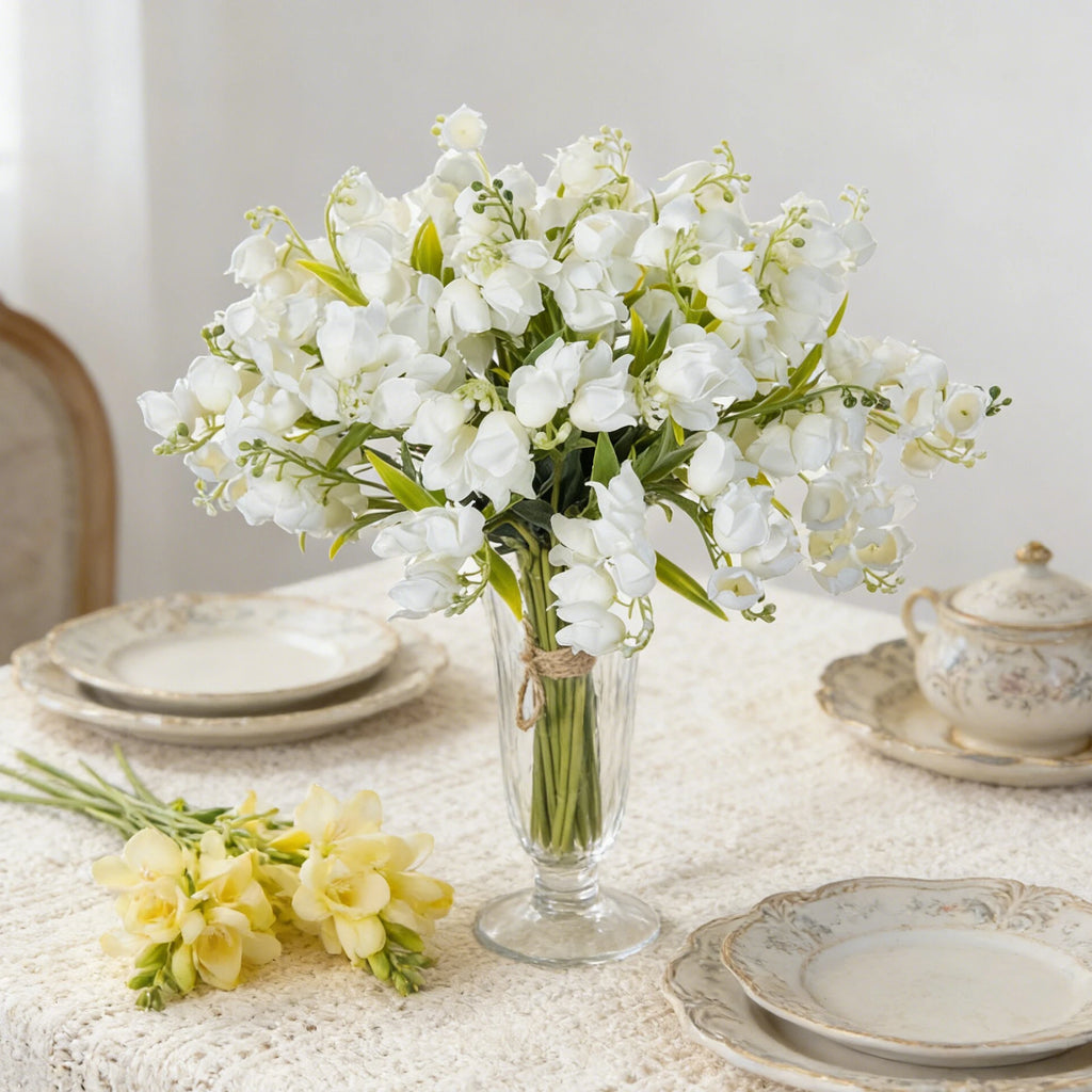 Artificial Canterbury Bell Flowers – Wedding & Home Décor Artificial Flowers Babs