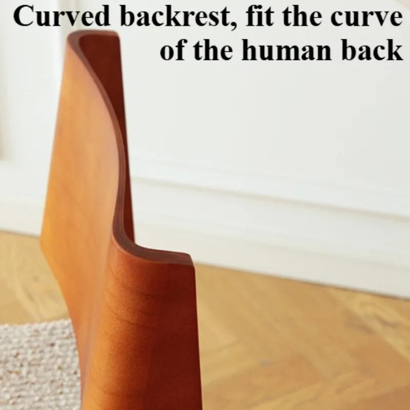 Nordic Solid Wood Dining Chair – Modern Minimalist Luxury Dining Chair Babs