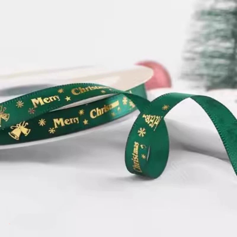 5m Christmas Ribbon for Tree, Gift Wrap & DIY Decorations Christmas Ribbon Babs 5m 18 5M