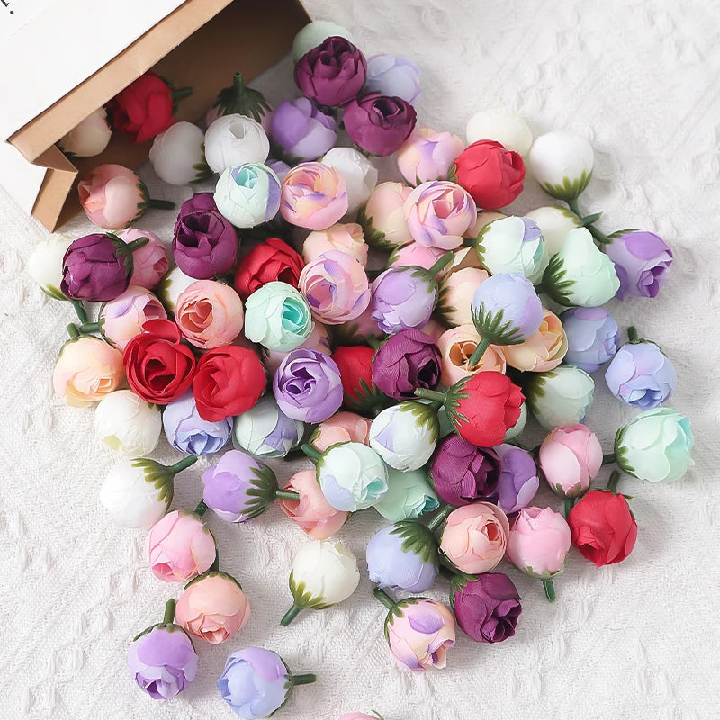 Silk Rose Artificial Flowers 20/30Pcs – Wedding & Home Decor Artificial Silk Roses Babs