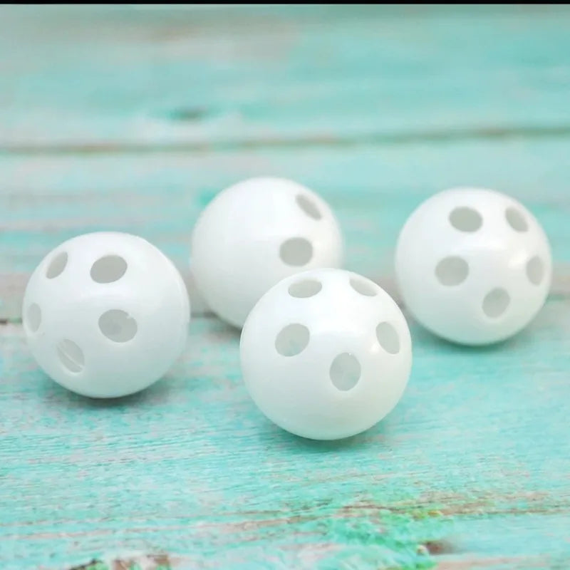 30/50pcs Plastic Rattle Squeaker Balls DIY Pet & Baby Toy Repair Toy Squeaker Balls Babs