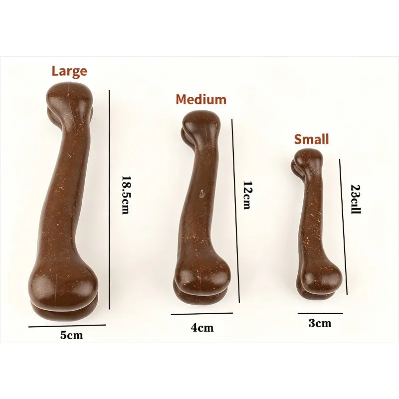 Simulation Bone Dog Chew Toy – Durable Teeth Cleaning Molar Stick Dog Chew Toy Babs