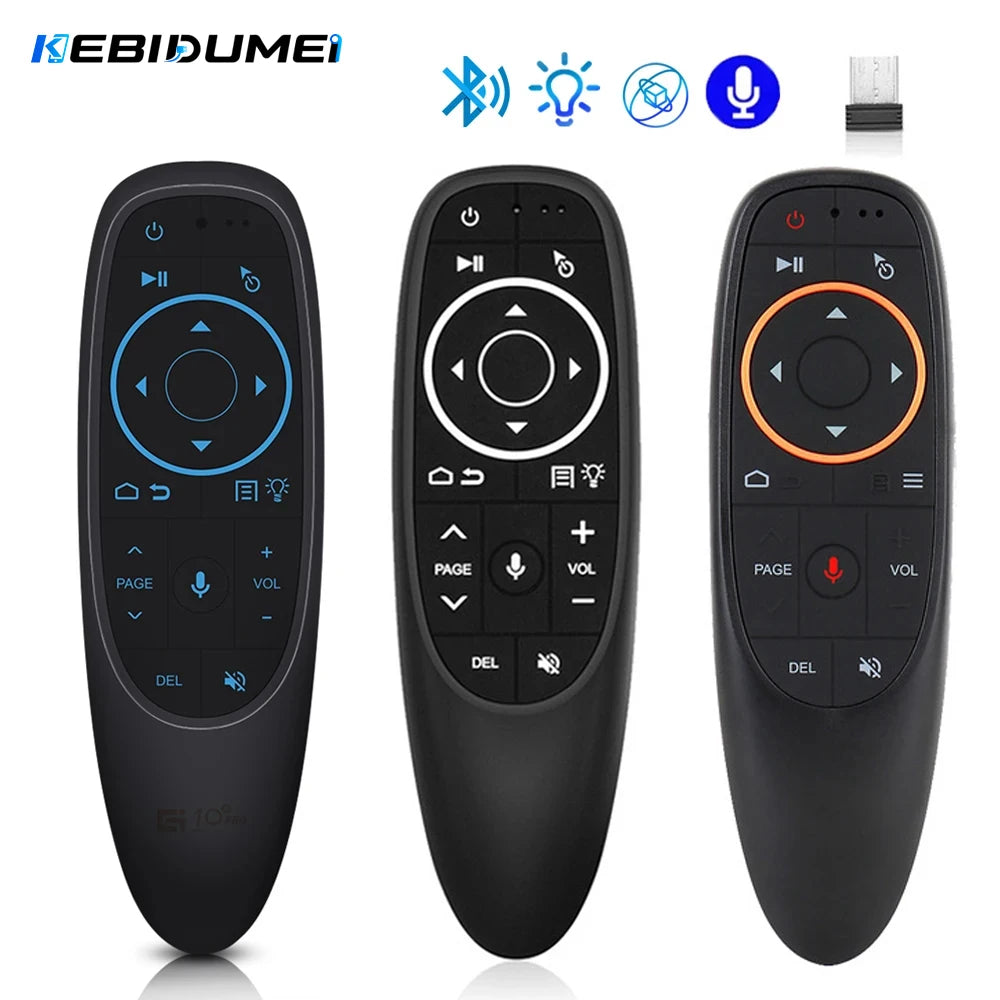 KEBIDUMEI G10S Pro BT Wireless Air Mouse Voice Remote Control Wireless Air Mouse Remote Babs