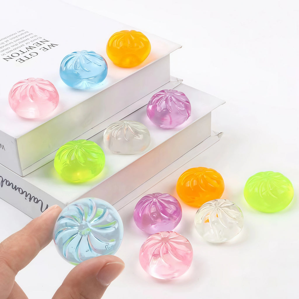 Mini Dumpling Squishy Toy Set – Squeeze Fidget Sensory Gift Squishy Fidget Toy Babs
