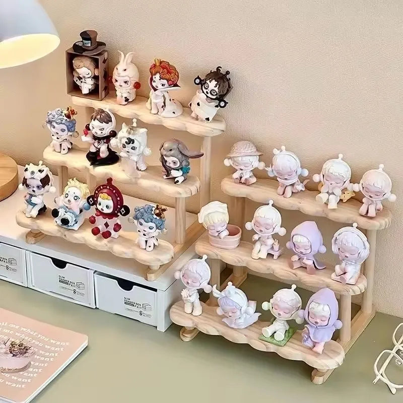 Wooden Display Shelf Riser – Figures, Makeup & Perfume Display Shelf Riser Babs