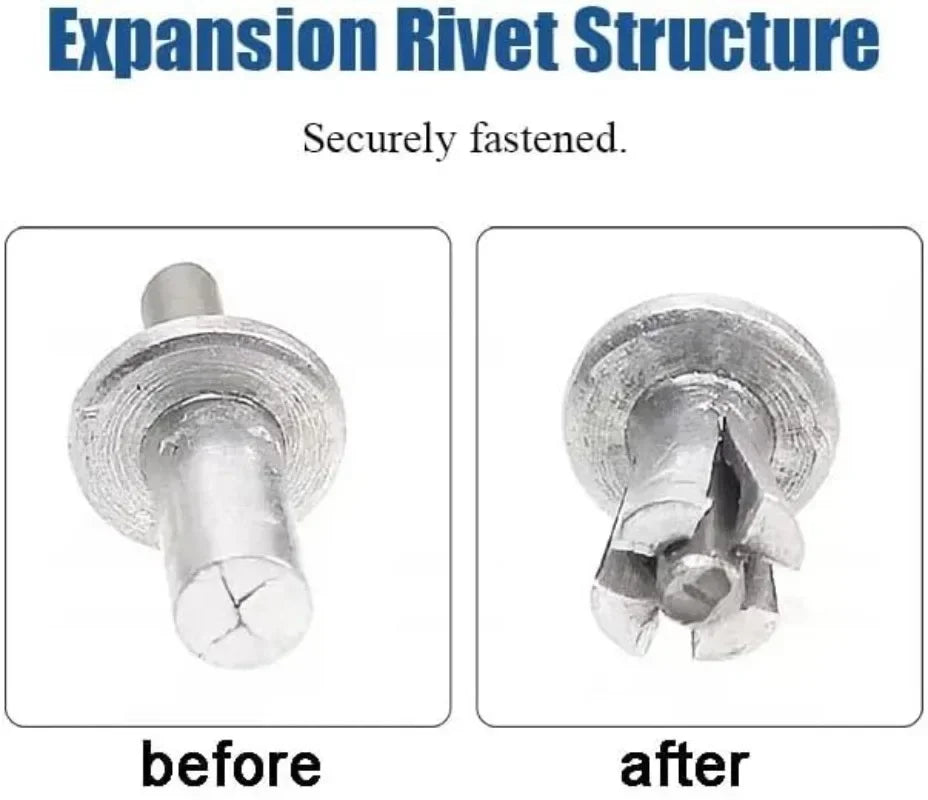 Aluminum Alloy Hammer Drive Expansion Rivets – Fasteners Expansion Rivets Babs