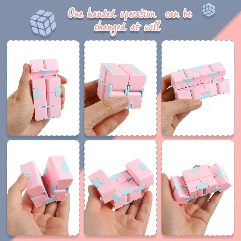 Infinite Magic Puzzle Cube – Party Favor & Gift Toy for All Ages Magic Puzzle Cube Babs