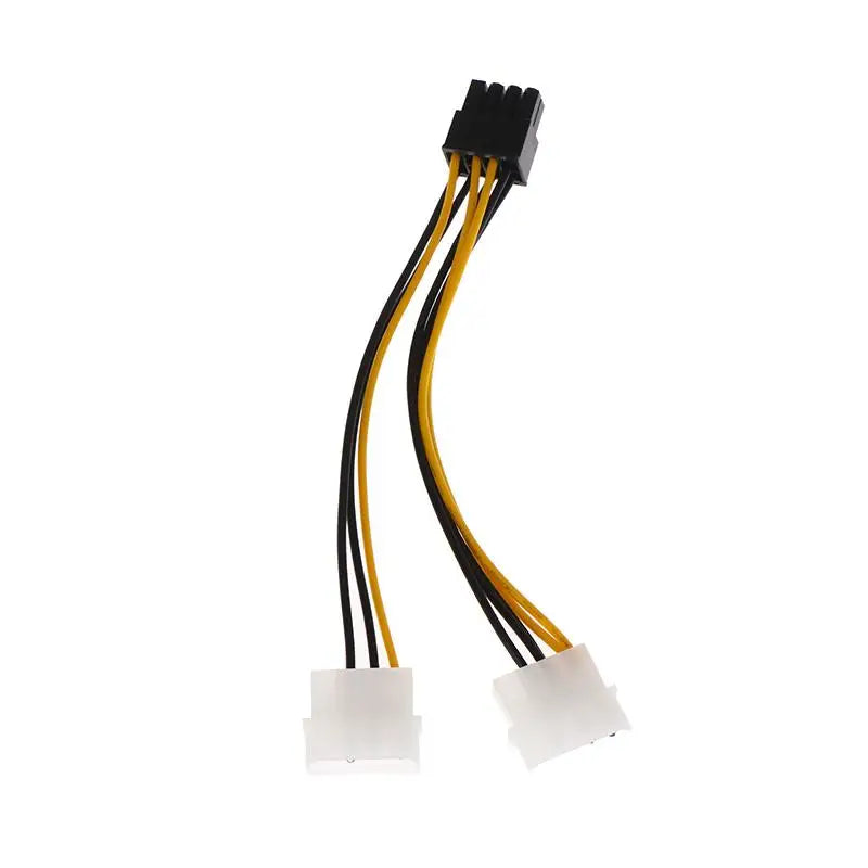 8-Pin to Dual 4-Pin GPU Power Adapter Cable | 1/2/5 Pack GPU Power Adapter Cable Babs