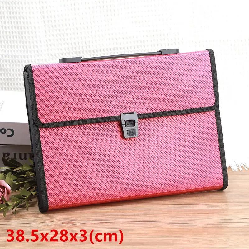 Expanding File Folder Document Organizer Bag – 13 Pockets Document Organizer Bag Babs F