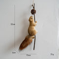 Realistic Squirrel Christmas Tree Ornament | Holiday Pendant Christmas Tree Ornament Babs E