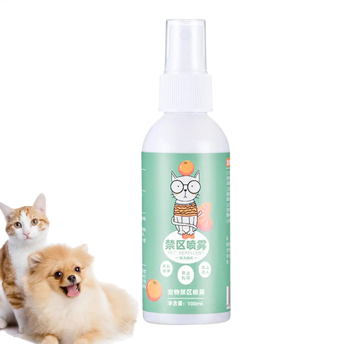 Cat Scratch Deterrent Spray 100ml – Natural Citrus Formula Cat Deterrent Spray Babs
