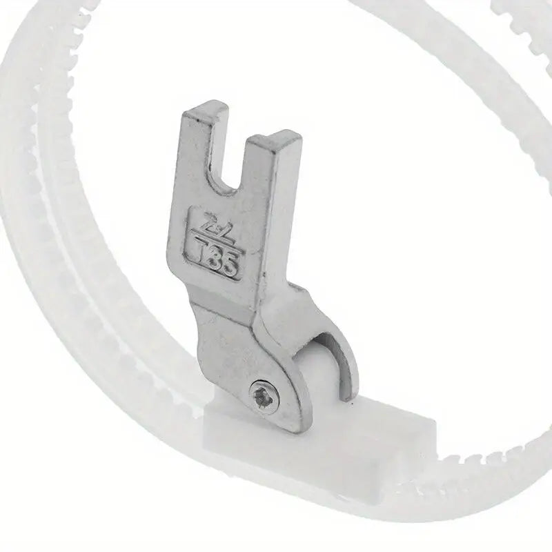 3-Pack Double Roller Presser Foot for Home Sewing Machines Presser Foot Set Babs