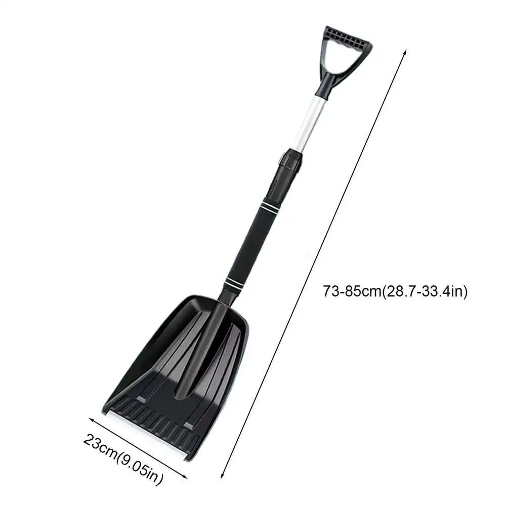 Ergonomic D-Handle Snow Pusher Shovel for Driveway & Patio Snow Pusher Shovel Babs 1pcs
