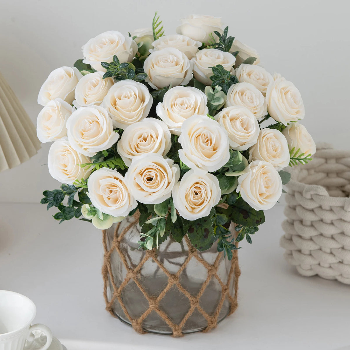 Silk Rose Artificial Flowers for Wedding & Home Décor Artificial Silk Flowers Babs