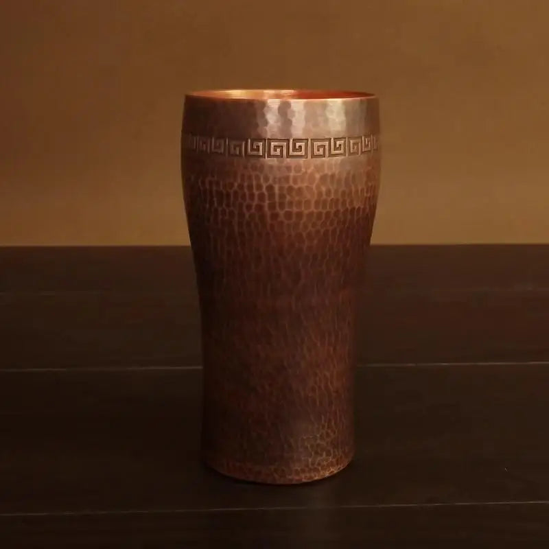 Pure Copper Handcrafted Hammered Mug – Coffee, Tea & Beer Copper Drinkware Mug Babs