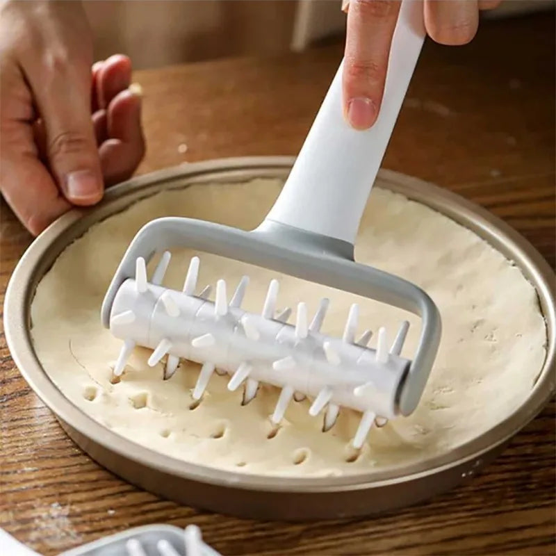 Patterned Roller Docker & Pastry Cutter for Pizza & Dough Pastry Roller Docker Babs