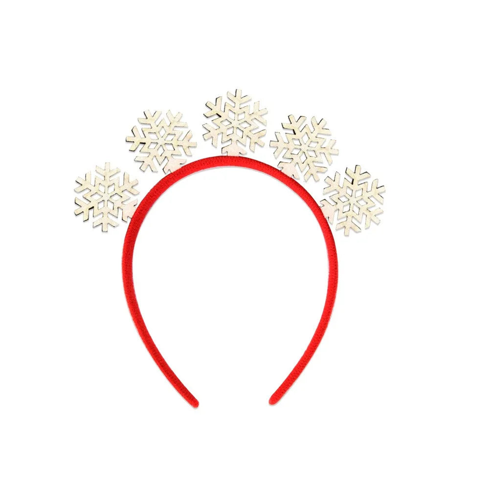 Cute Christmas Headbands – Elf, Reindeer & Tree Styles Holiday Hair Headband Babs Style 6