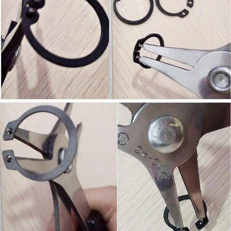 2-in-1 Circlip Pliers – Internal & External Retaining Ring Tool Circlip Pliers Babs