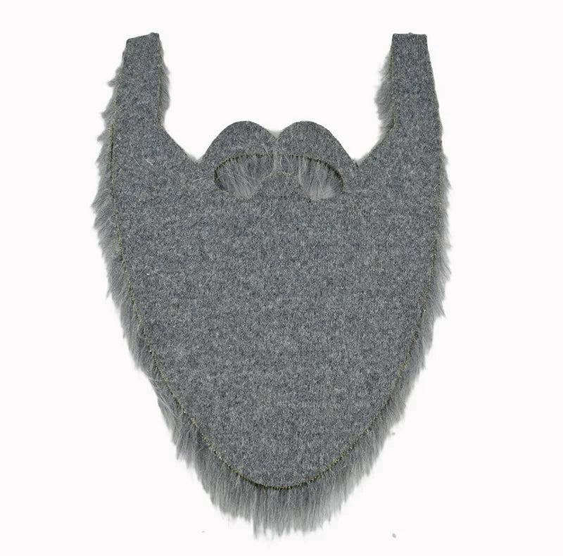 DIY Fake Beard Set – Santa Claus Beard, Mustache & Eyebrows Costume Beard Set Babs