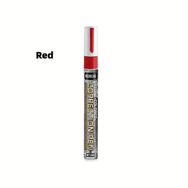 Tombstone Marker Pen – Waterproof Fade-Resistant Stone Restoration Stone Paint Marker Babs Red