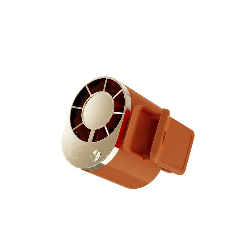 Mini Clip-On Waist Fan USB Rechargeable Portable Cooling Fan Portable Clip Fan Babs