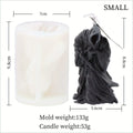 Halloween Gothic Skull Silicone Candle Mold – DIY Soy Wax Silicone Candle Mold Babs Small