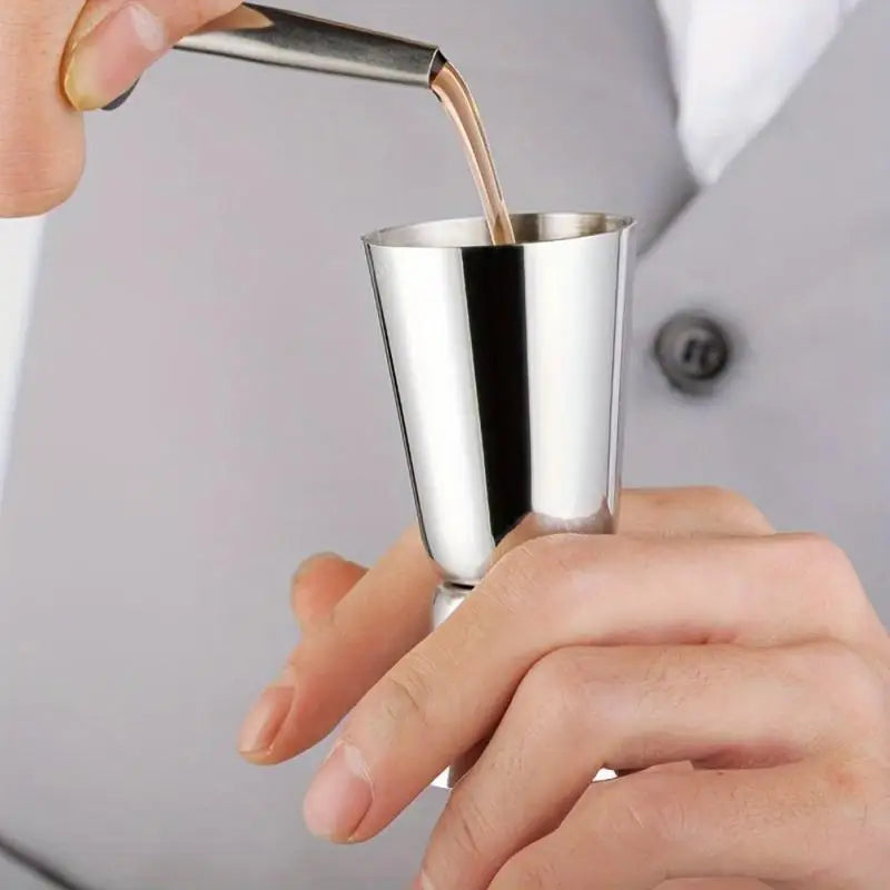 Stainless Steel Dual Shot Jigger Cocktail Measure Cup Cocktail Jigger Babs