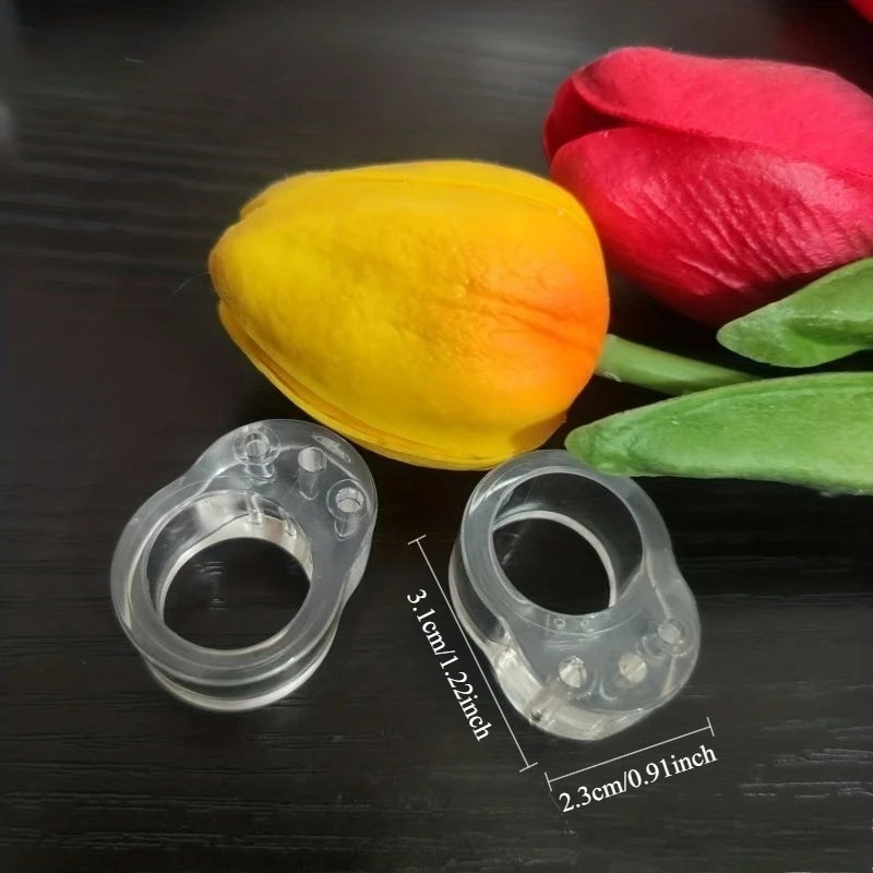 6-Pack Clear Door Knob Wall Protector Anti-Collision Pads Door Wall Protector Babs