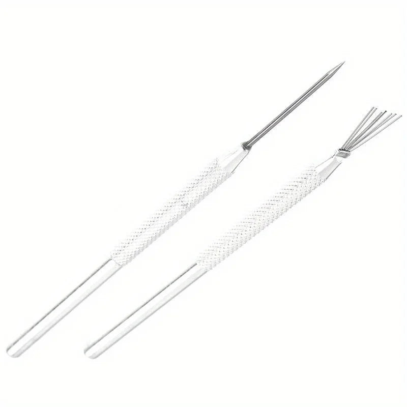 4pc Pottery Clay Sculpting Tools – Feather Wire & Pro Needle Set Clay Sculpting Tools Babs