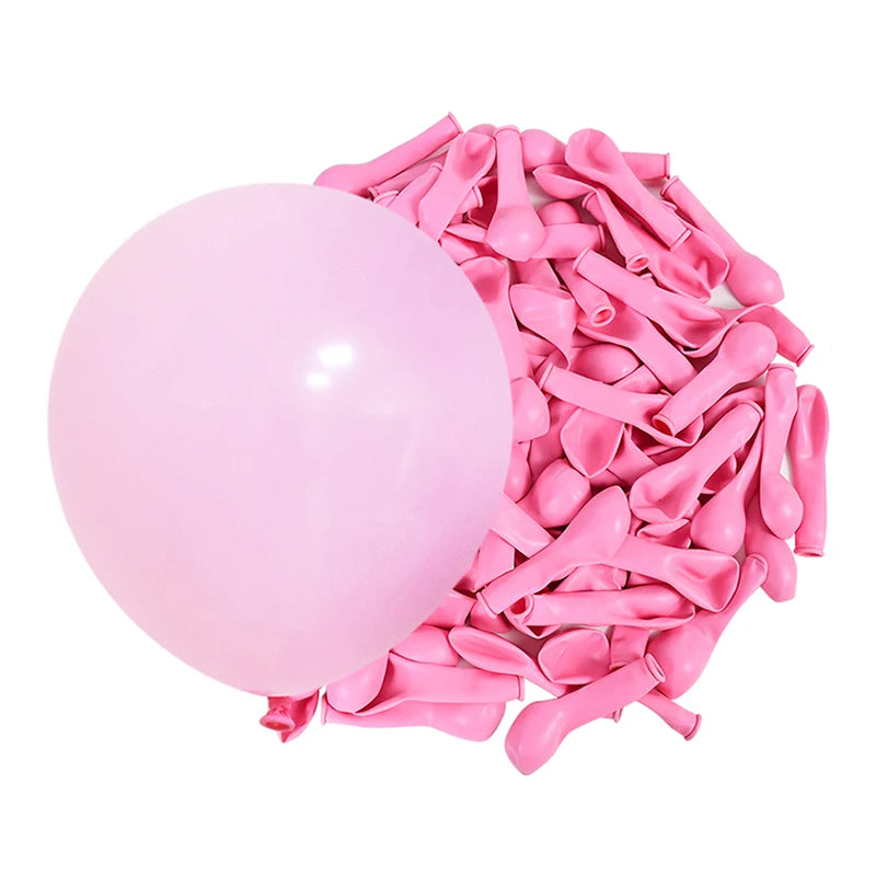 30/60pcs 5" Macaron Pastel Latex Balloons for Party Decor Party Balloons Babs Pink 30pcs