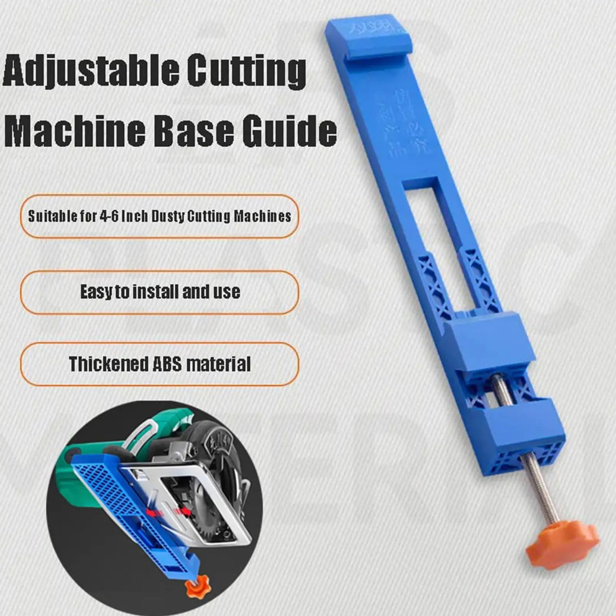 Adjustable Circular Saw Guide Rail & Milling Positioning Clamp Saw Guide Rail Babs