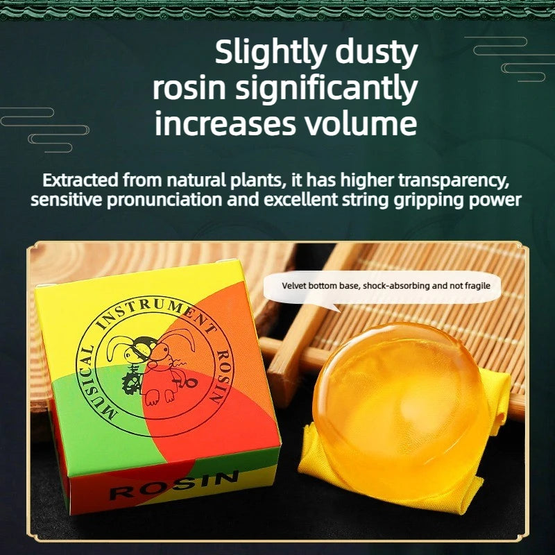 Low Dust Violin & Erhu Rosin – Universal String Instrument String Instrument Rosin Babs