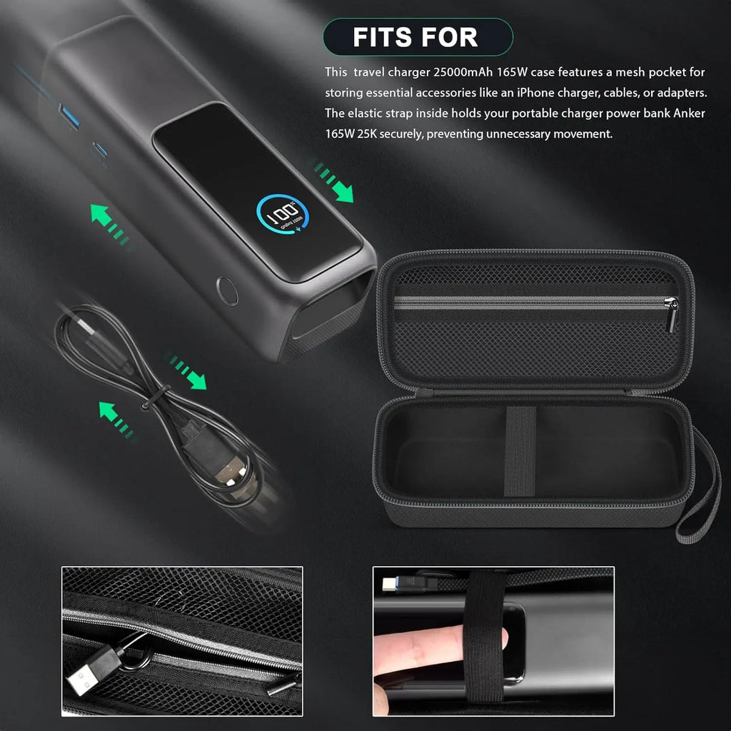 Paiyule Storage Case for Anker Prime & 737 Power Bank Power Bank Case Babs