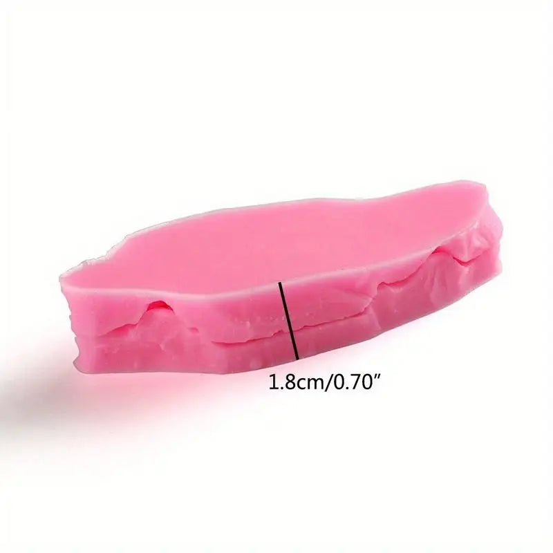 Lily Flower Leaf Silicone Mold – Cake & Chocolate Decor Silicone Baking Mold Babs 1pc