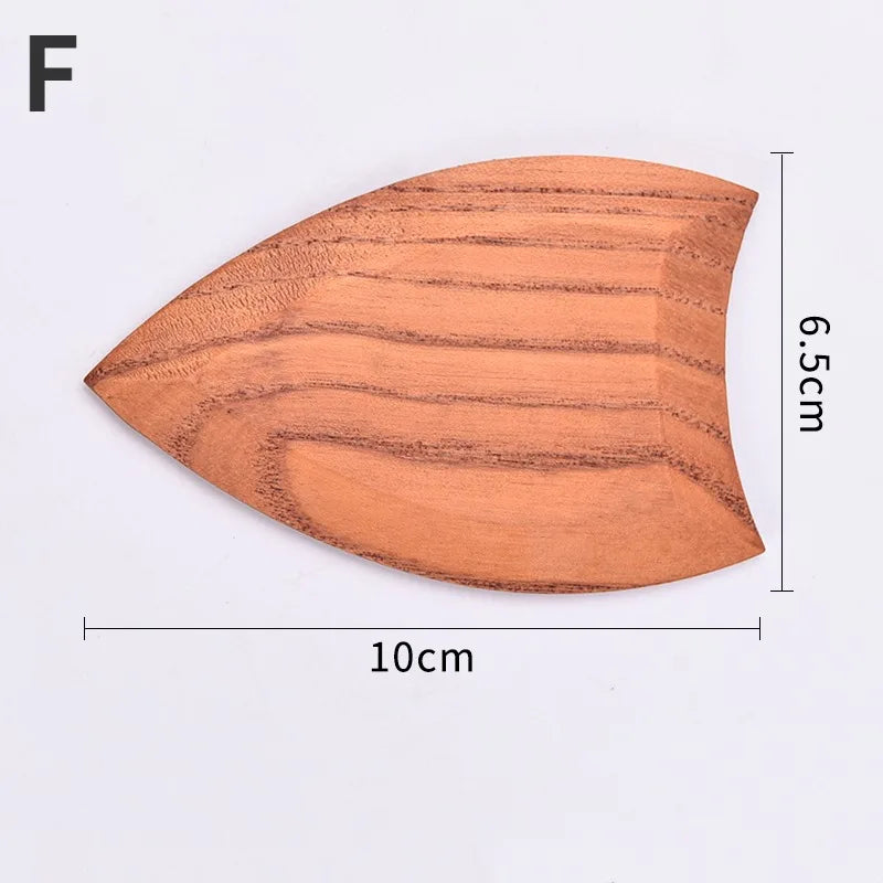 Wood Pottery Scraper & Clay Trimming Tool – DIY Ceramic Art Clay Sculpting Tool Babs F