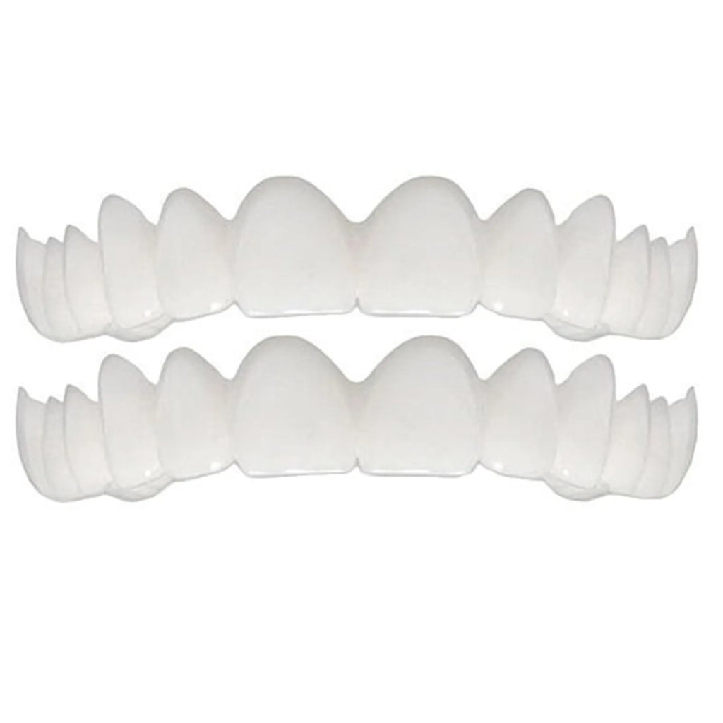2-Piece Temporary Tooth Veneer Kit – Upper & Lower Jaw Temporary Tooth Veneer Babs white