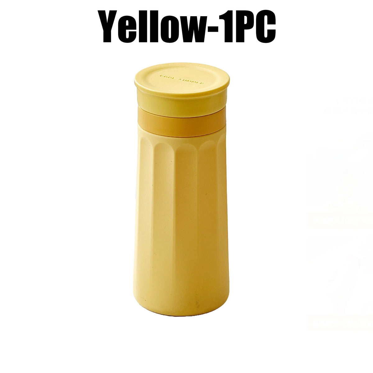 Silicone Squeeze Ice Cup & Ice Cube Tray – Easy Release Silicone Ice Cube Tray Babs Yellow