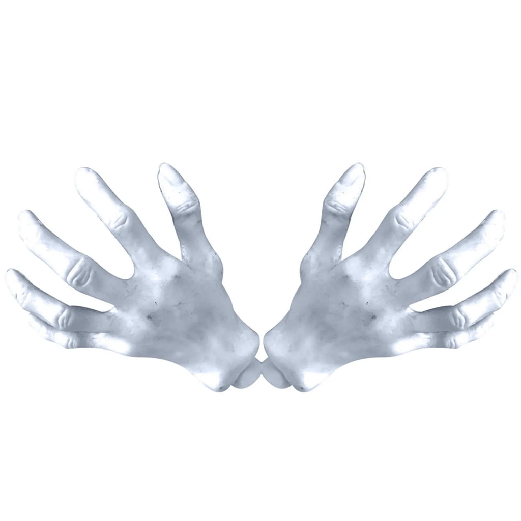 Halloween Life-Size Fake Skeleton Hands – Zombie Prop 2pc Set Halloween Prop Decoration Babs