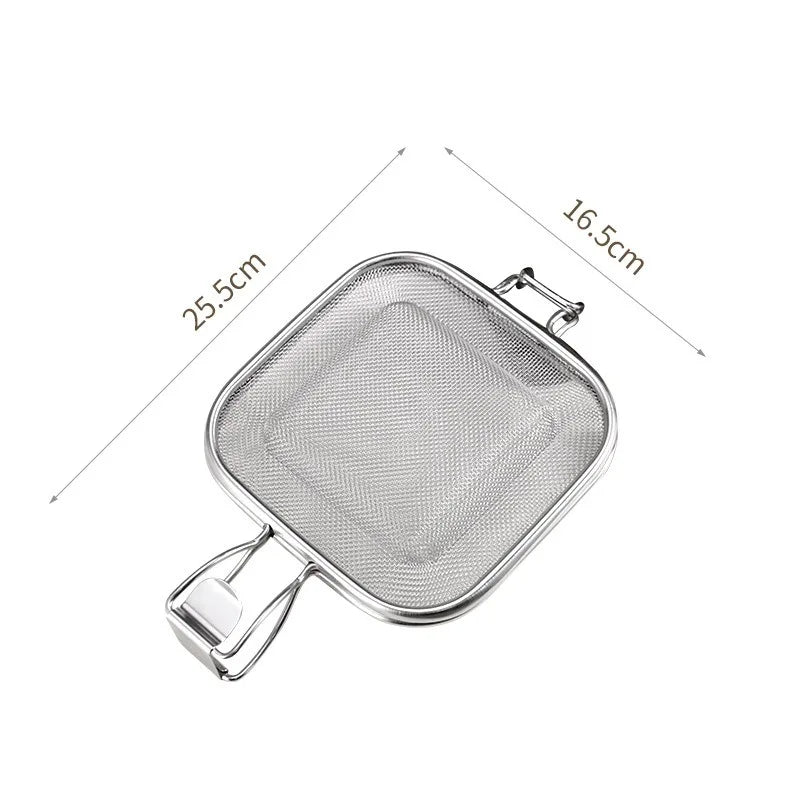 Stainless Steel Sandwich Grill Clip – Portable BBQ Bread Toaster BBQ Sandwich Grill Clip Babs