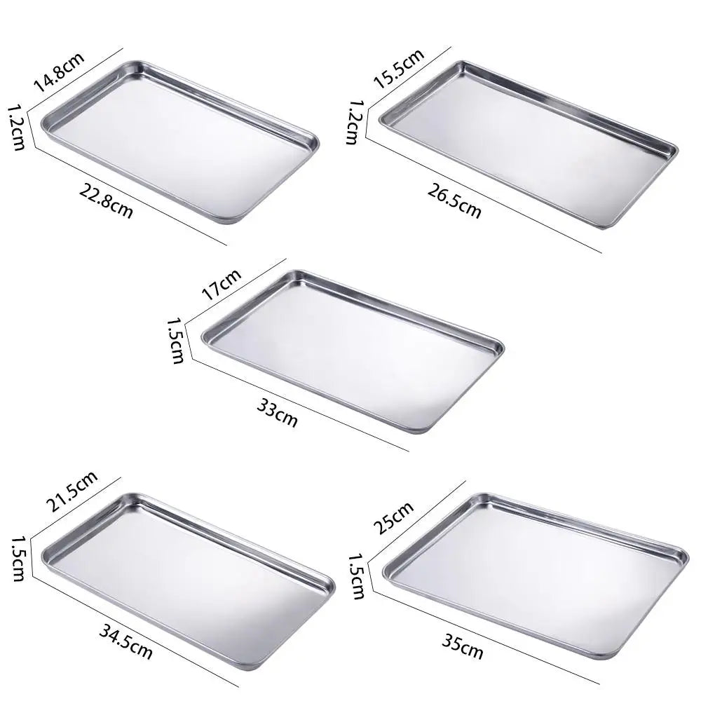 Stainless Steel Baking Tray – Loaf Pan, Cookie Sheet & Cake Dish Stainless Steel Bakeware Babs