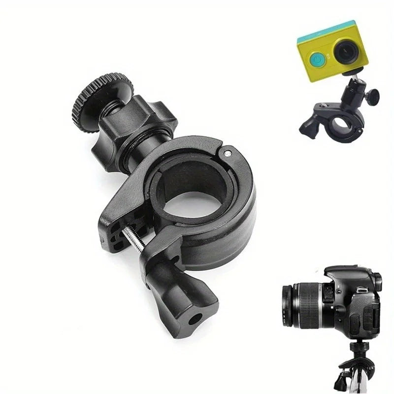 Bike & Motorcycle Handlebar Camera Mount – 360° Rotation Camera Handlebar Mount Babs