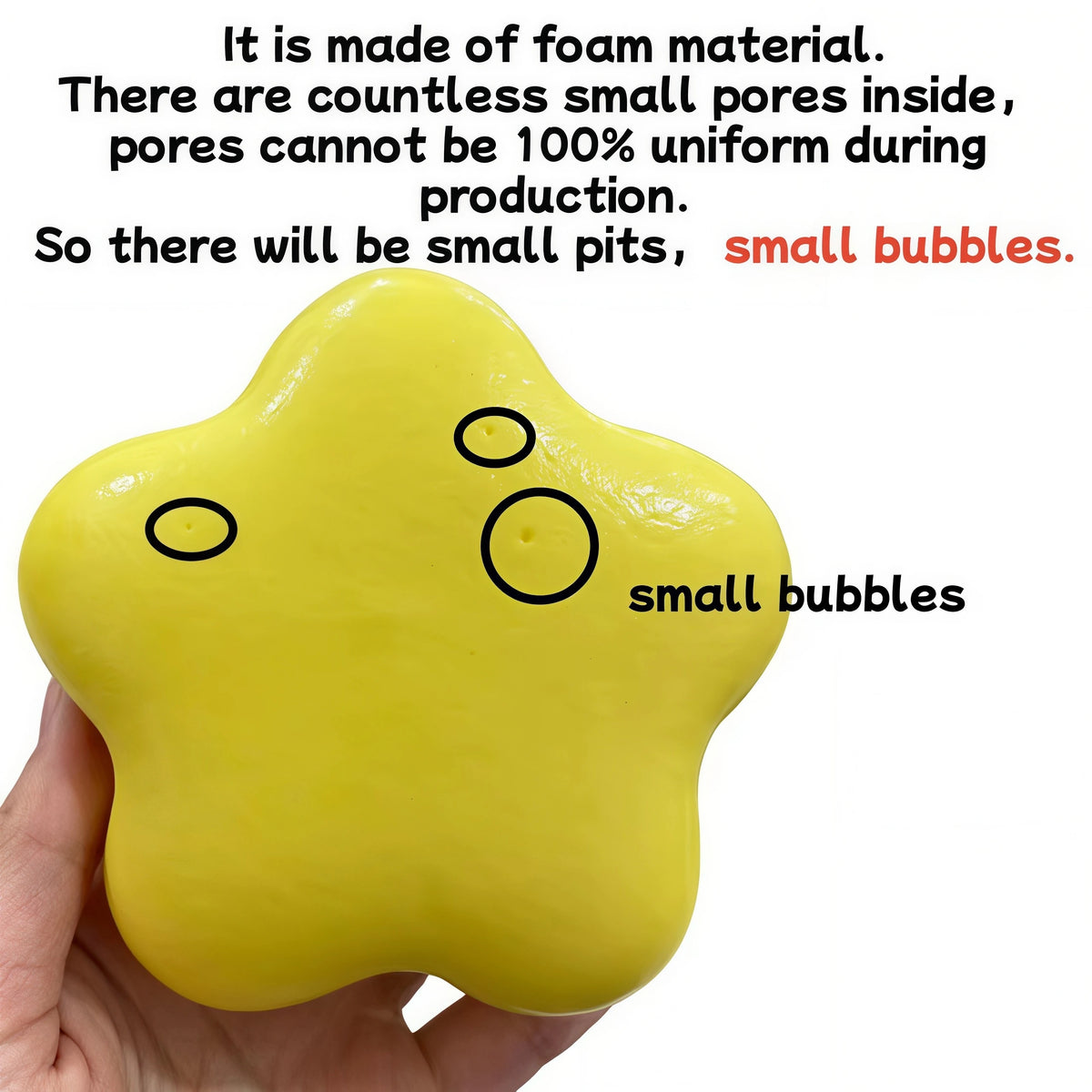 Yellow Squishy Star Fidget Slow Rising Squeeze Toy – Fun Gift Squishy Fidget Toy Babs