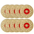 100mm Double-Sided Diamond Grinding Disc – Brazed Saw Blade Diamond Grinding Disc Babs 10Pcs