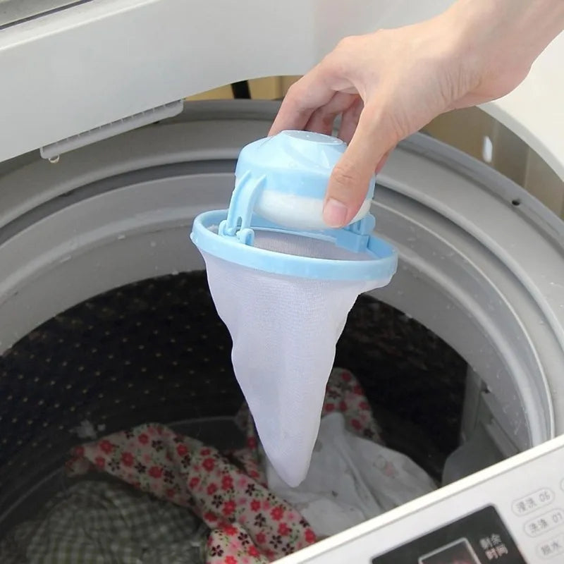Washing Machine Lint Filter Net Mesh Bag Hair Catcher Laundry Lint Filter Babs