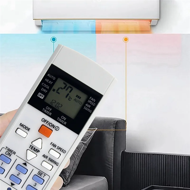 Replacement Remote Control for Panasonic Air Conditioners AC Replacement Remote Babs