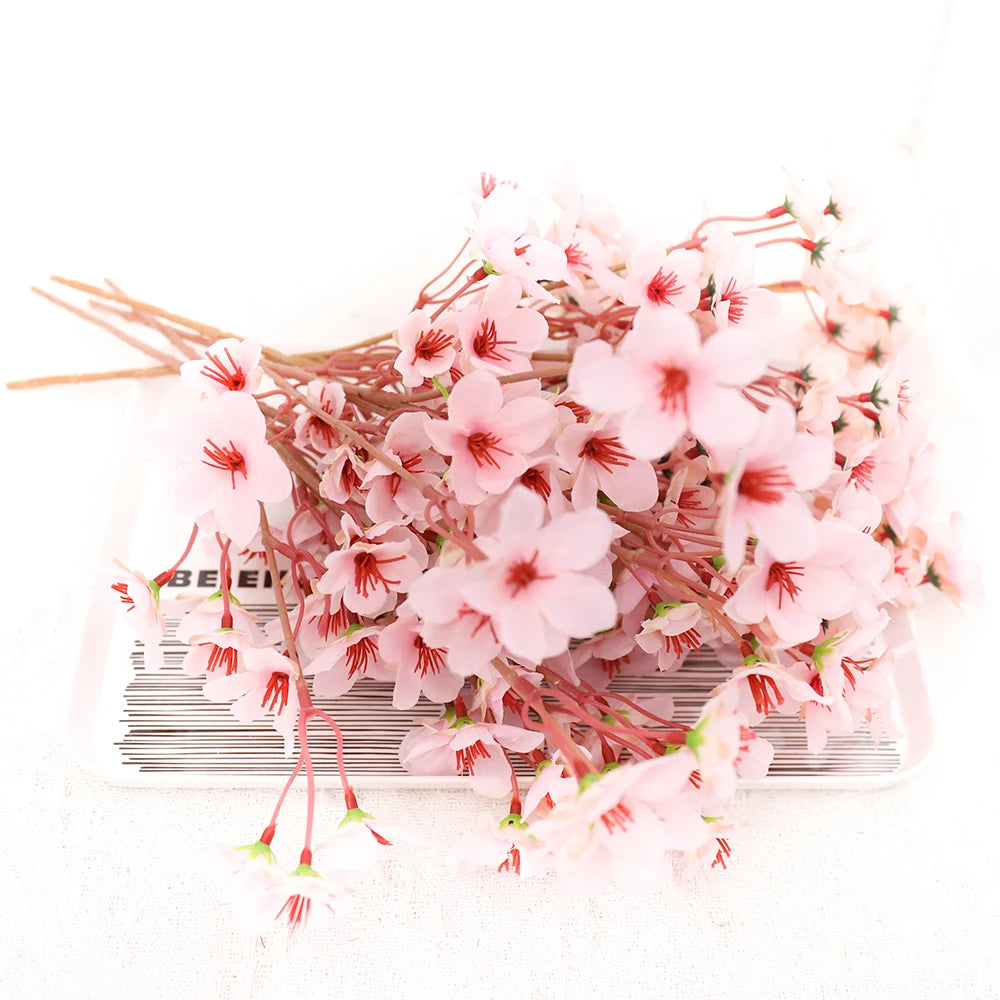 Artificial Cherry Blossom Silk Flower Branch | Wedding & Home Décor Artificial Flower Branch Babs