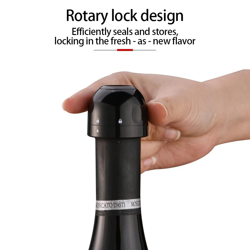 Vacuum Wine & Champagne Bottle Stopper – Eco-Friendly Seal Wine Bottle Stopper Babs